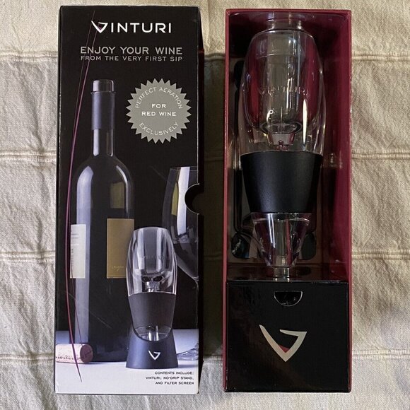 Vinturi Essential Aerator For Red Wine New in Box - Picture 1 of 5